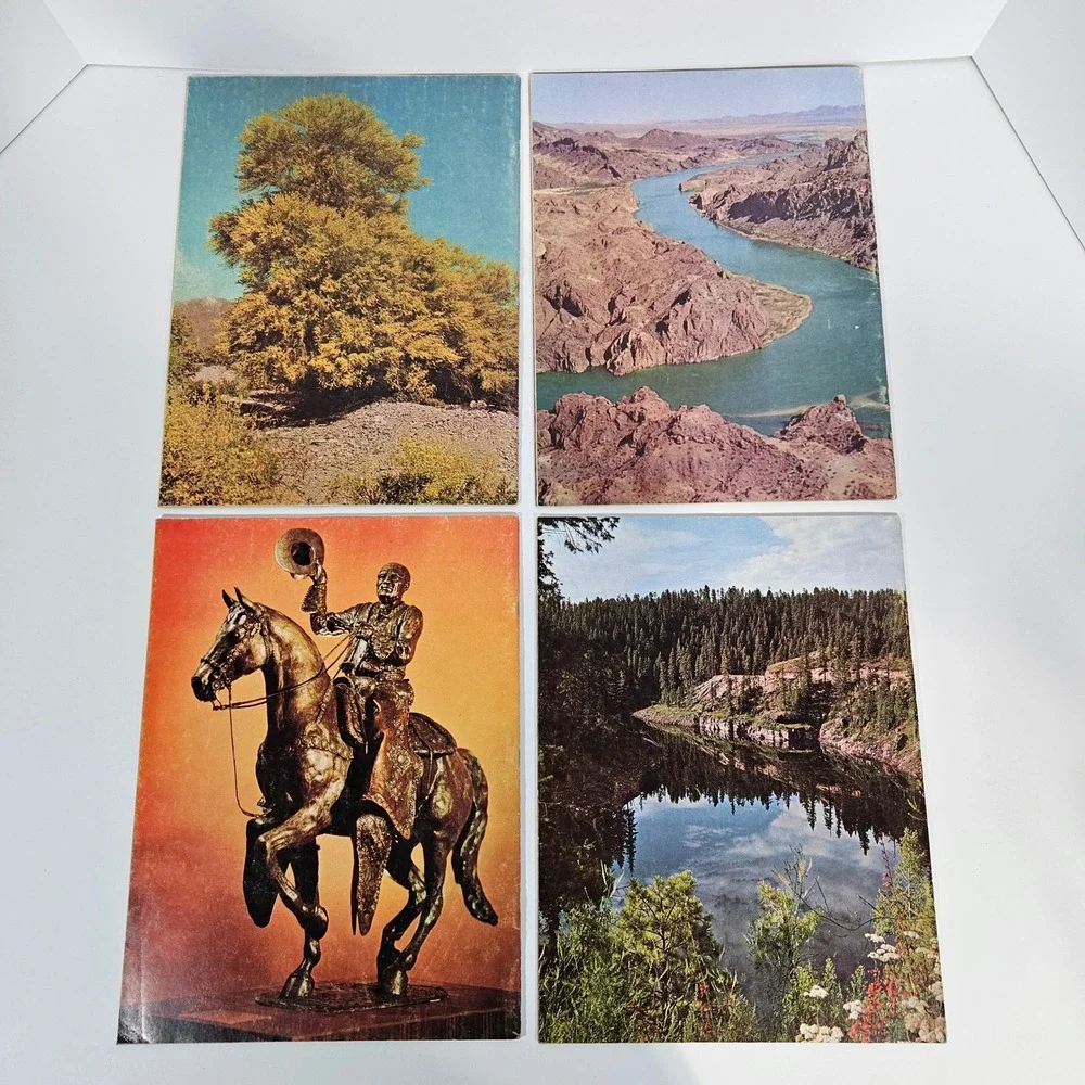 Vintage 1966 Arizona Highways Magazine Complete Year 12 Issues Southwest Travel‎